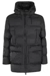 Rains Alta Puffer Down Jacket In Black