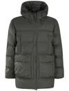 Rains Alta Puffer Down Jacket In Grün