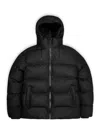 Rains Alta Puffer Jacket W3t3 In Black