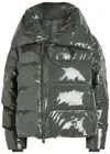 Rains Alta Vision Quilted Jacket In Green
