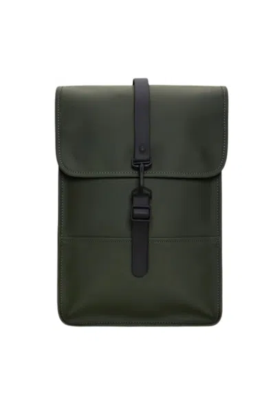 Rains Backpack Adult Unisex  Backpack Mini Green