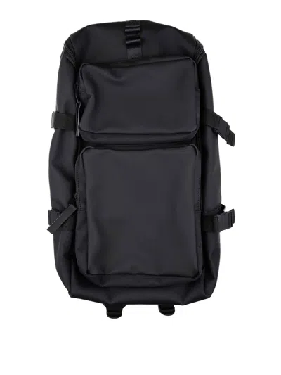 Rains Backpack In Technical Fabric In Black