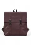 Rains Backpack Man  13310 Depth In Burgundy