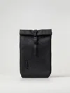 Rains Rolltop Backpack In Black
