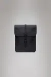 Rains Backpack Micro In Black