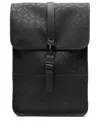 Rains Mini Watterproof Backpack In Black