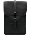 Rains Mini Watterproof Backpack In Black