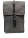 Shop Rains Backpack Mini Bags In Grey