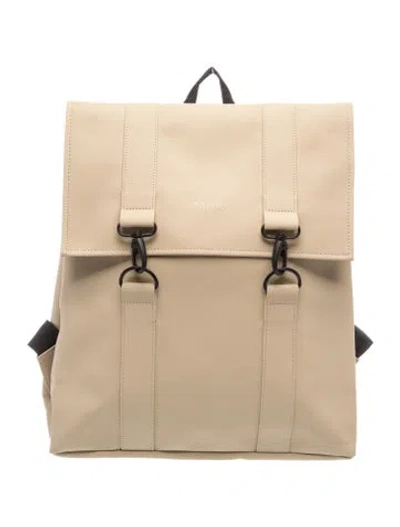 Pre-owned Rains Backpack In Neutral