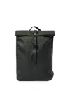 Rains Backpack Rolltop "w3 Rolltop" In Black