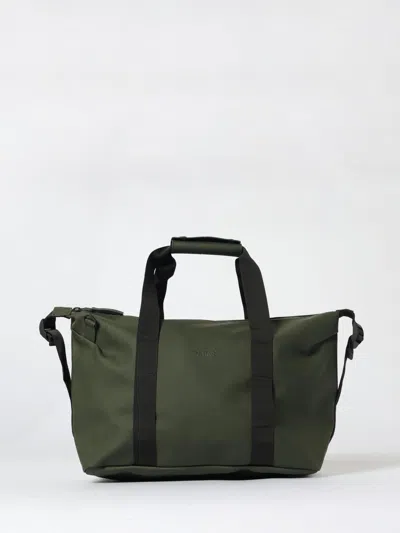 RAINS TRAVEL BAG RAINS MEN COLOR GREEN,436771012