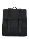 Rains Msn Cargo Waterproof Backpack In Black