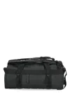 Rains 01 Black Texel Small Coated-shell Duffel Bag In Black