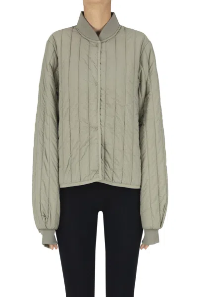 Rains Banja Bomber Jacket In Gray