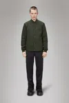 Rains Banja Liner Bomber Jacket In Green