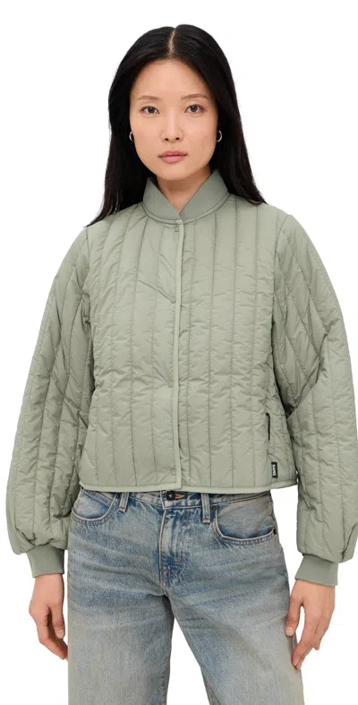 RAINS BANJA LINER BOMBER JACKET T1 DRIFT