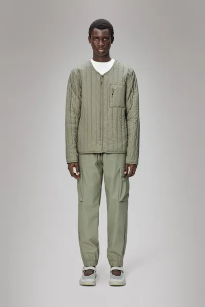 Rains Banja Liner Jacket In Green