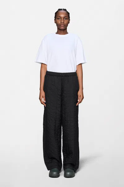 Rains Banja Liner Pants Wide In Black