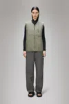 Rains Banja Liner Vest In Gray