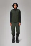 Rains Banja Liner Vest In Green