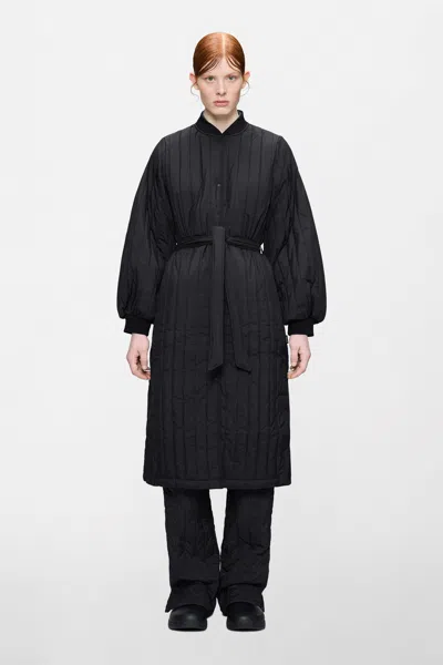Rains Banja Liner W Coat In Black