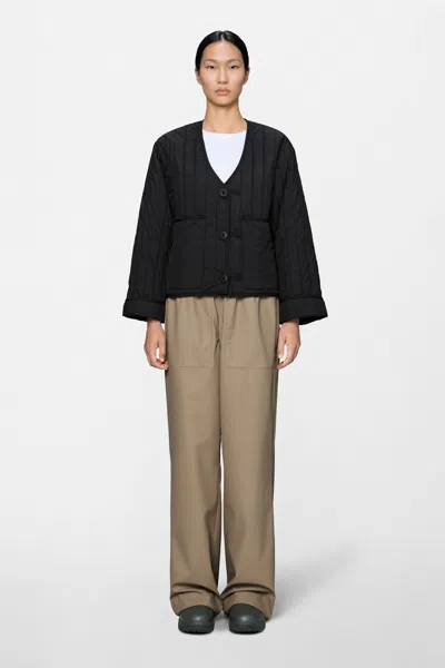Rains Banja Liner W Jacket In Black