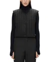 Rains Banja Short Liner Vest In Black