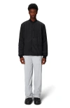 Rains Banja Water Repellent Bomber Liner Jacket In Black