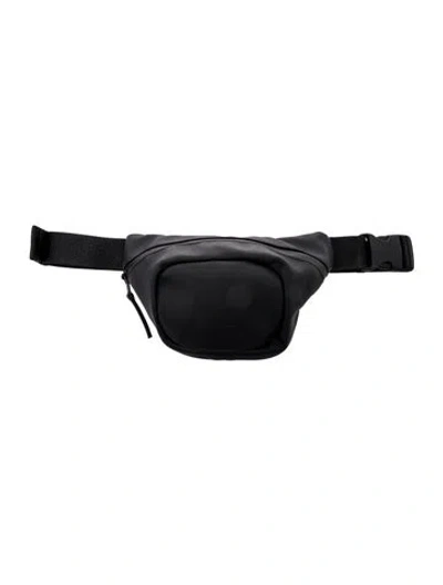 Pre-owned Rains Belt Bag In Black