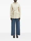 Rains Belted Hooded Raincoat In Neutral