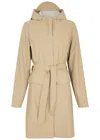 Rains A-line Longer With Jacket In Sand In Sand