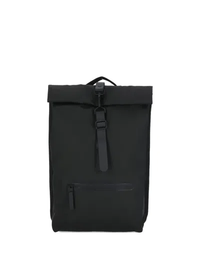 Rains Black Backpack