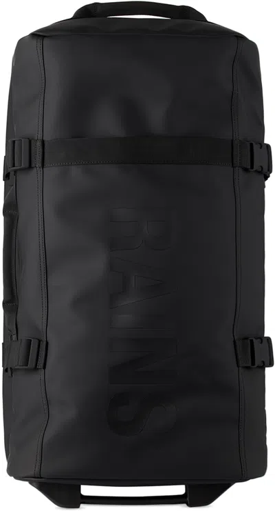 Rains Black Texel Check-in Bag
