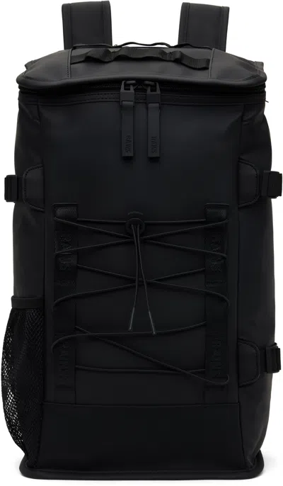 Rains Black Trail Mountaineer Backpack