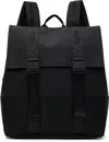 Rains Black Trail Msn Backpack In Black