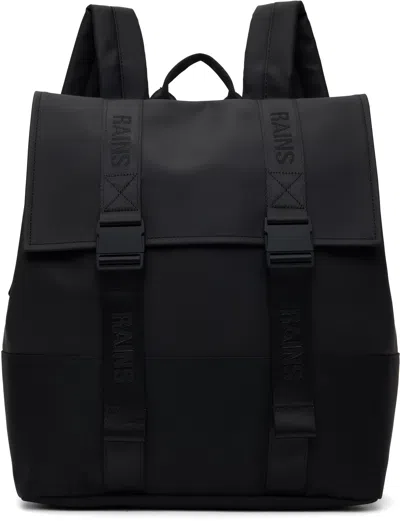 Rains Black Trail Msn Backpack