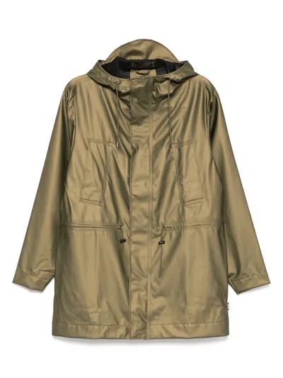 Rains Bold Jacket In Green