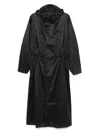 Rains Bold Longest Coat In Black