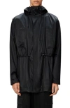 Rains Bold Waterproof Raincoat In Black
