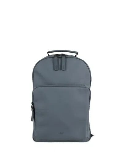 Rains Book Backpack In Blue