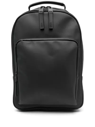 Rains Book Daypack Bags In Black