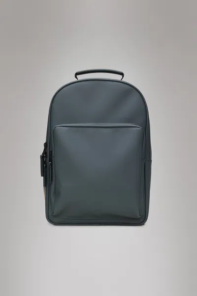 Rains Book Daypack Large Backpack In Blue