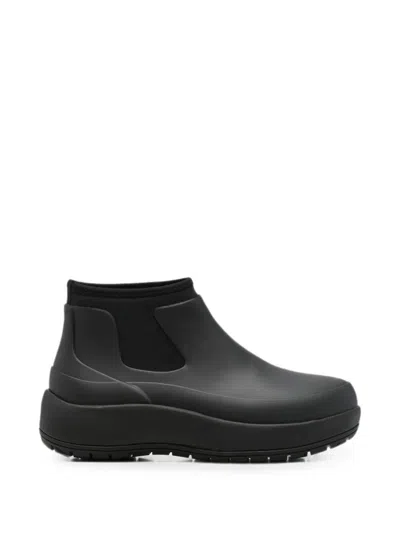 Rains Slip-on Ankle Boots In Black