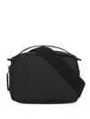 Rains Box Rubberised Top Handle Bag In Black
