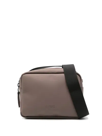 Rains Box Cross Body Bag In Brown