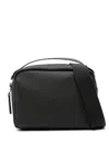 Rains Box Logo-debossed Tote Bag In Black