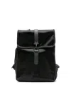 Rains Bucket Rucksack In Schwarz
