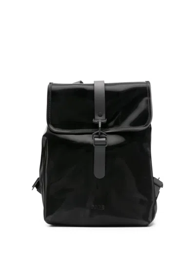 Rains Bucket Rucksack In Schwarz