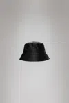 Rains Bucket Hat In Black