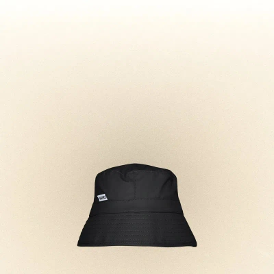 Rains Bucket Hat In Black